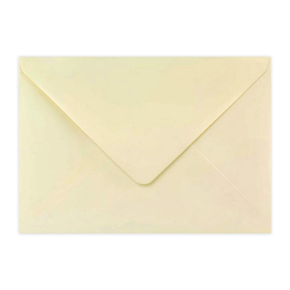 C5 Ivory Wove Gummed V-Flap Greetings aploksne (162 x 229 mm)