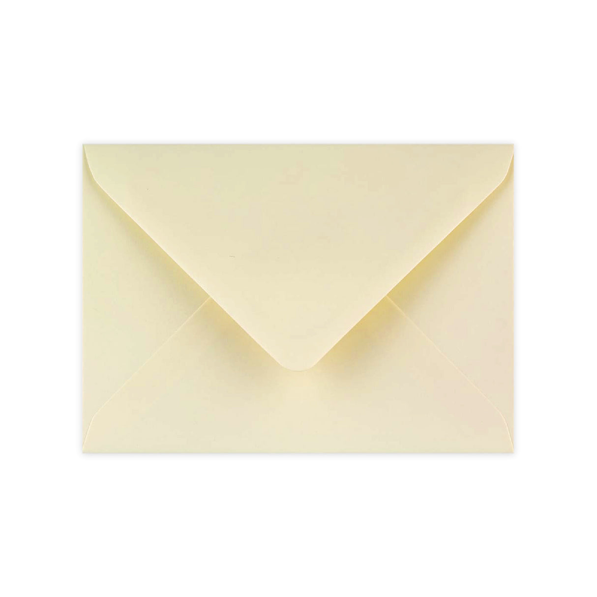 C6 Ivory Wove Gummed V-Flap Greetings aploksne (114 x 162 mm)