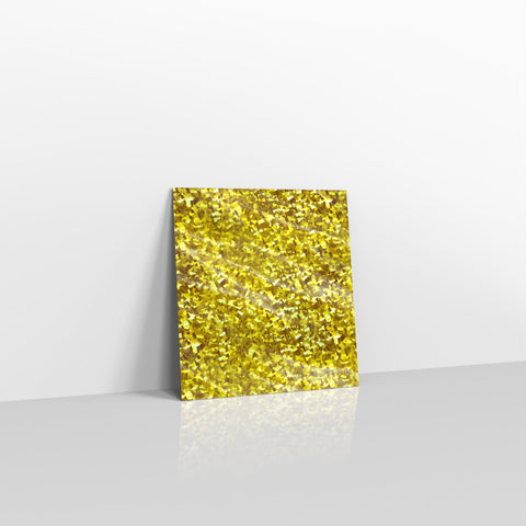 Holographic Gold Metallic Finish Foil Envelopes