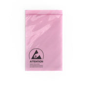 Pink Anti-Static ESD Grip Seal Bags 102 x 152 mm