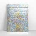 Silver Holographic Metallic Finish Bubble Bag Mailers