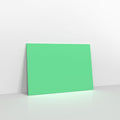 Spearmint Green Coloured Gummed Greeting Card V Flap Envelopes