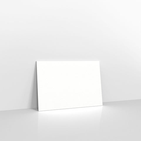 White & Blue Fancy Paper Lined Envelopes
