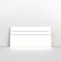 White Blue Opaque Self Seal Business Envelopes