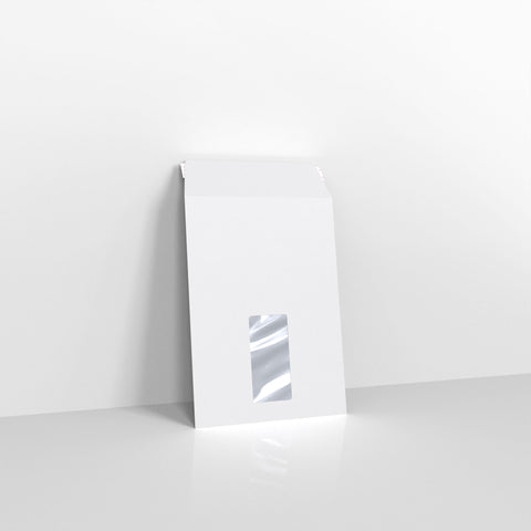 Λευκοί Φάκελοι Premium με Παράθυρο με Αποκόλληση και Σφράγιση 180gsm